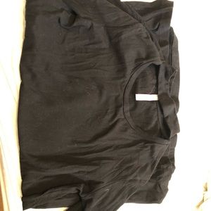 Black tunic with chocked neck line